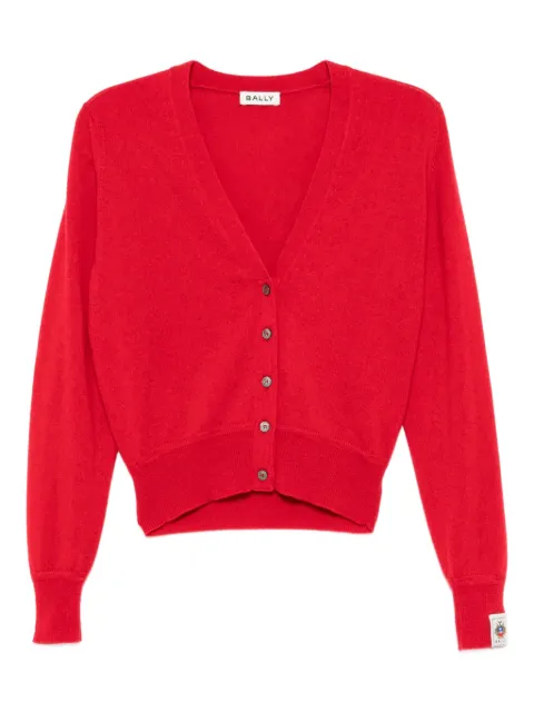 Bally cashmere cardigan Red WKN0B8WS002