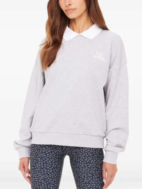 The Upside Pascal collared crew-neck sweater Grey USW425093