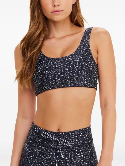 The Upside Starlet Harley scoop sports bra Blue USW425064