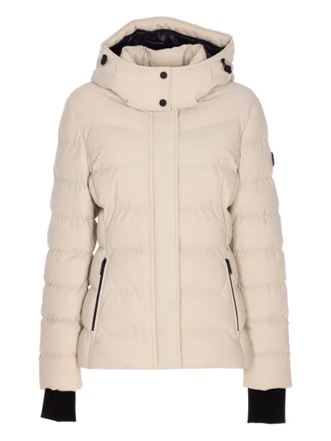 Moose Knuckles hooded padded down jacket Neutrals M35LJ136S1808