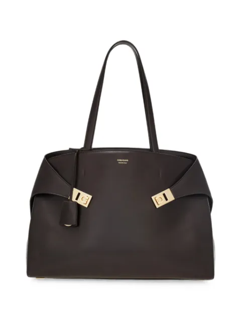 Ferragamo Hug shoulder bag Brown 787661