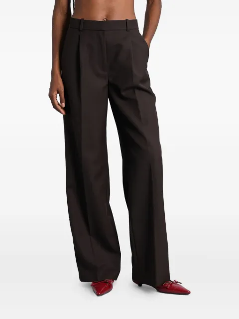 ANINE BING tailored trousers Brown A0311187
