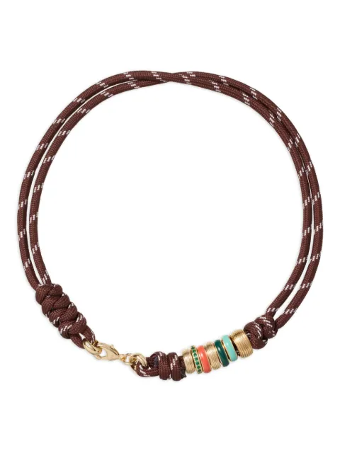 Roxanne Assoulin The Super Size Happy cord necklace Brown RXH25N123A