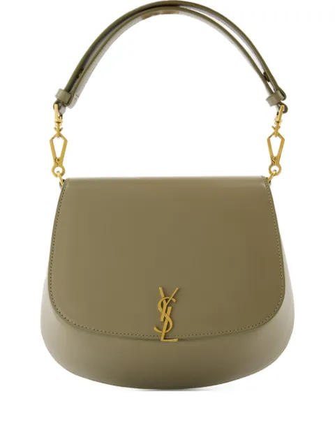 Saint Laurent mini Voltaire leather shoulder bag Green 844299AAFF93798