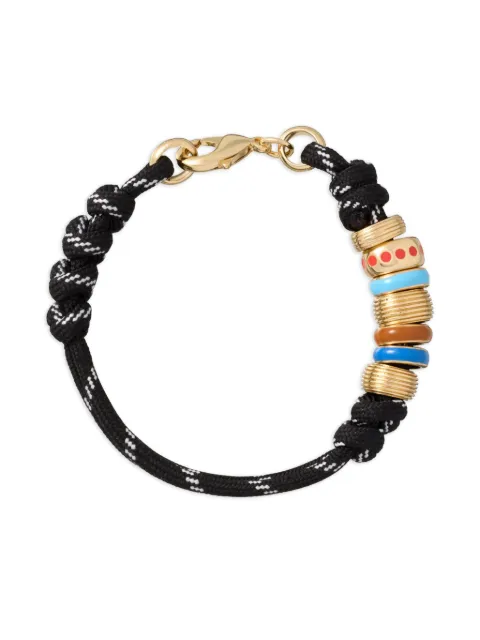 Roxanne Assoulin knotted-cord bead bracelet Black RXH25B113A