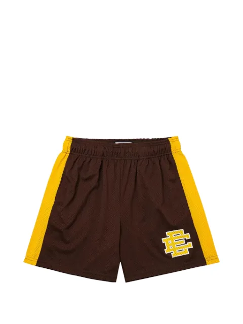 ERIC EMANUEL Basic mesh shorts Brown EE023
