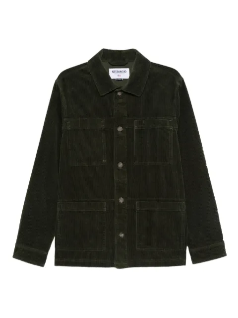 Sebago corduroy pocket jacket Green 74114FW297