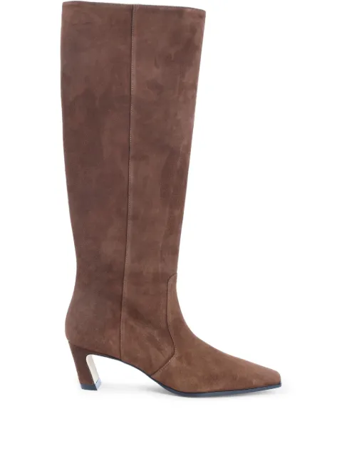 Stuart Weitzman 50mm suede knee-high boots Brown SM503
