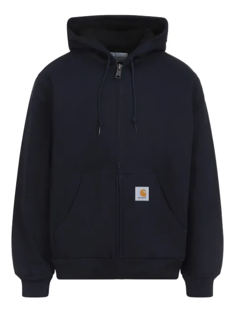 Carhartt WIP hooded zip-up jacket Blue I0230831C01