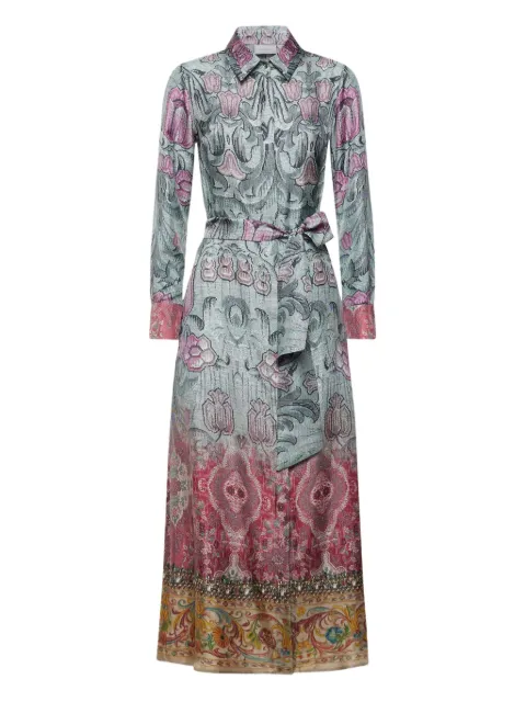 Pierre-Louis Mascia floral-print maxi dress Blue ALOESAB12448SE