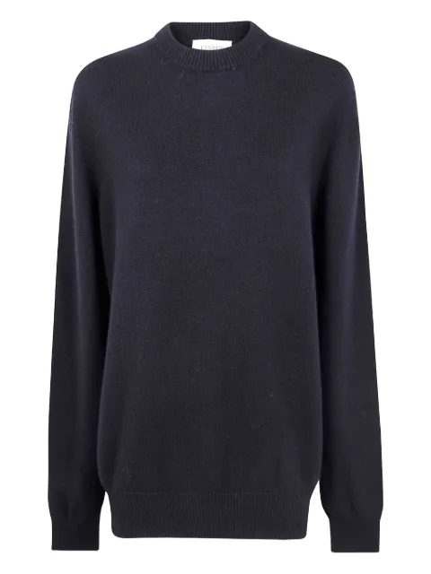 Laneus crew-neck merino jumper Black F5LAMAJP005