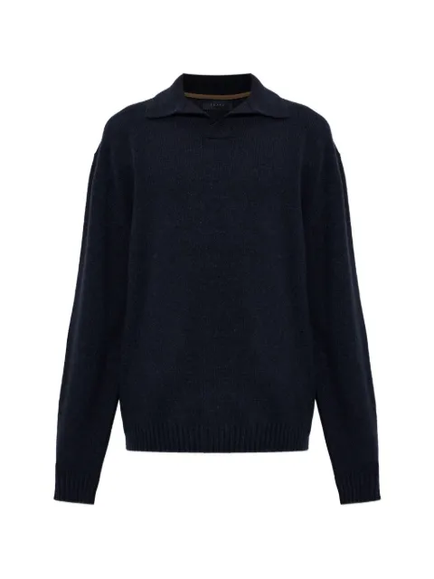 Sease split-neck sweater Blue KP040XG053