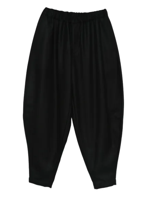 Black Comme Des Garçons wool trousers Black 1PP012W25