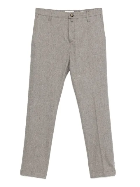 Jacob Cohën mélange-effect wool trousers Neutrals JUMPT026001S3679RW