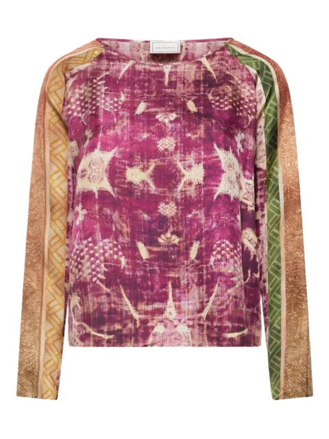 Pierre-Louis Mascia patterned shirt Pink ALOESCML10061S