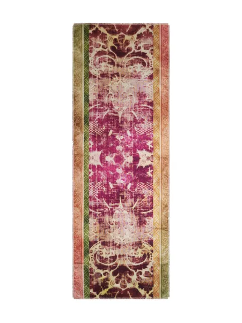 Pierre-Louis Mascia abstract-pattern rectangular-shape scarf Neutrals FANCY2S065X190