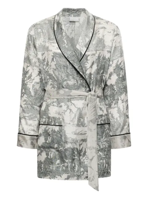 Pierre-Louis Mascia Aloegum robe Grey ALOEGUMSVT1001