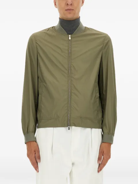 Brunello Cucinelli zip-up bomber jacket Green MV4086540C4174