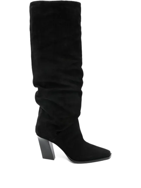 Jimmy Choo 85mm Hart boots Black HARTSTITCH85