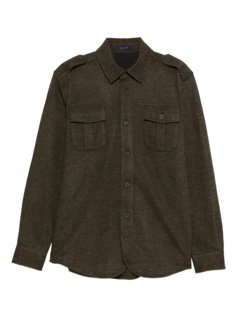 Sease flap-pocket shirt jacket Green WP033TJ229