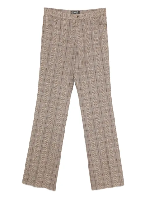 AMIRI checked trousers Neutrals AMSUFP1082