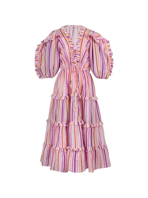 Celia B Teresa striped dress Pink HS25CBD05A