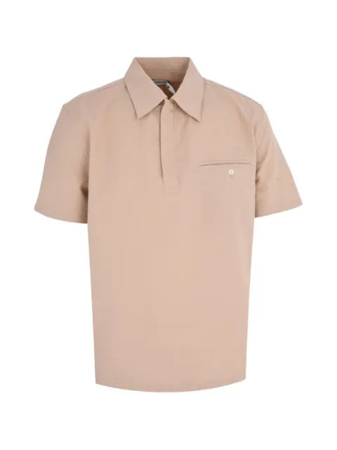 SIMKHAI Cormac short-sleeve polo shirt Neutrals 4252016