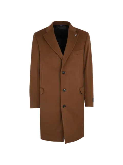 Tombolini button coat Brown LF27I060
