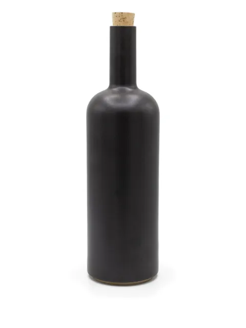 Hasami Porcelain cork-top bottle (1.1l) Black HPB029
