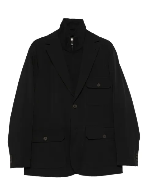 Emporio Armani single-breasted blazer Black EM003835AF18502