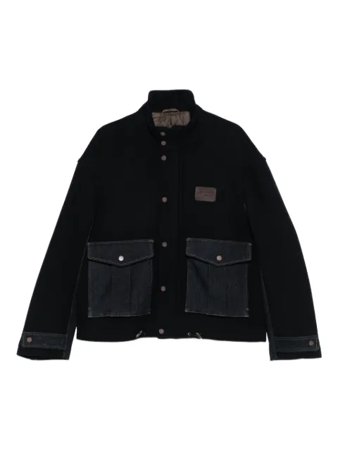 Emporio Armani patch-pocket jacket Blue EM003272AF1