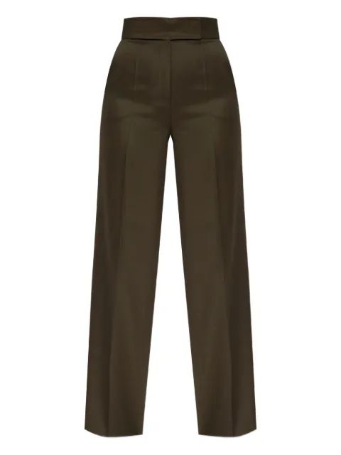 Max Mara Arturo high-waisted trousers Brown 2521136263600