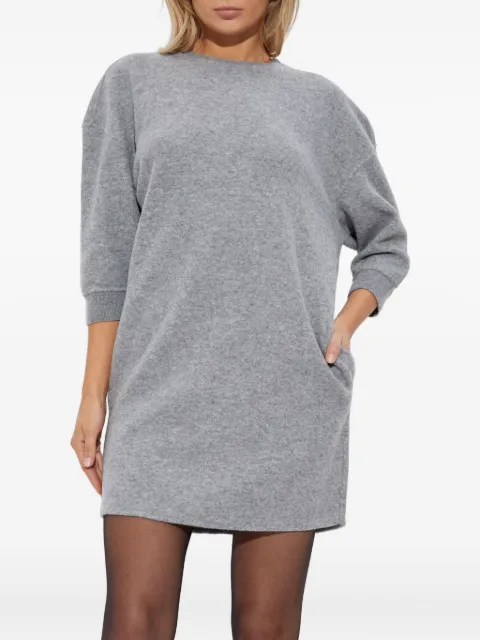 Max Mara three-quarter sleeves midi dress Grey 2521626022600