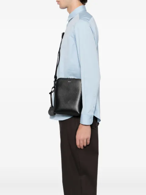 Bally logo-print messenger bag Black MAC06GVT710