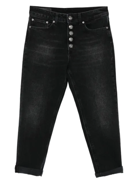 DONDUP cropped boyfriend jeans Black DP268BDS0369LM3DD
