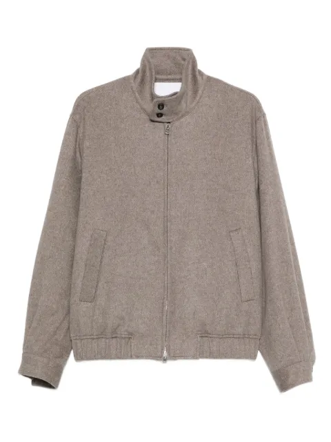Cellar Door zip-front welt-pocket jacket Neutrals WA960643BRODIE