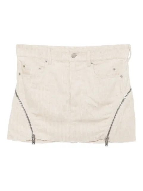Rick Owens Bolan Banana mini skirt Neutrals RP02E4362