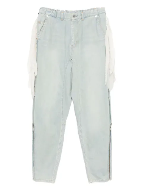 Undercover side zip fastening jeans Blue UP2E15041