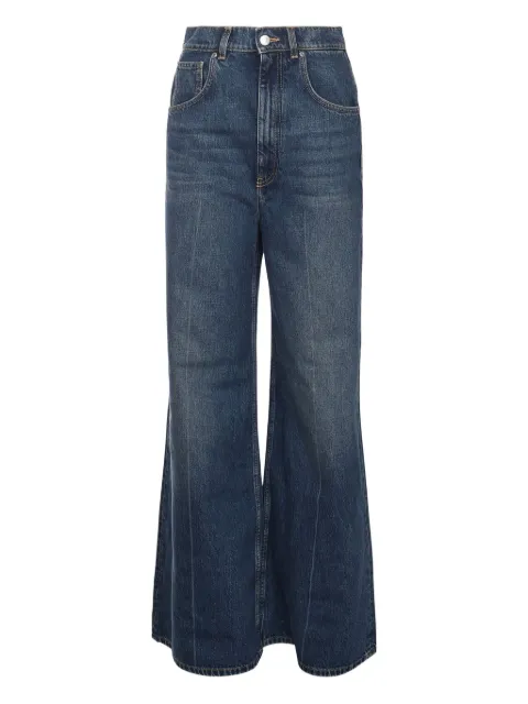 Stella McCartney logo-patch jeans Blue 6D02743SQH37