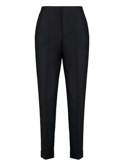 Alberta Ferretti pleated-cuffed trousers Black 03046636