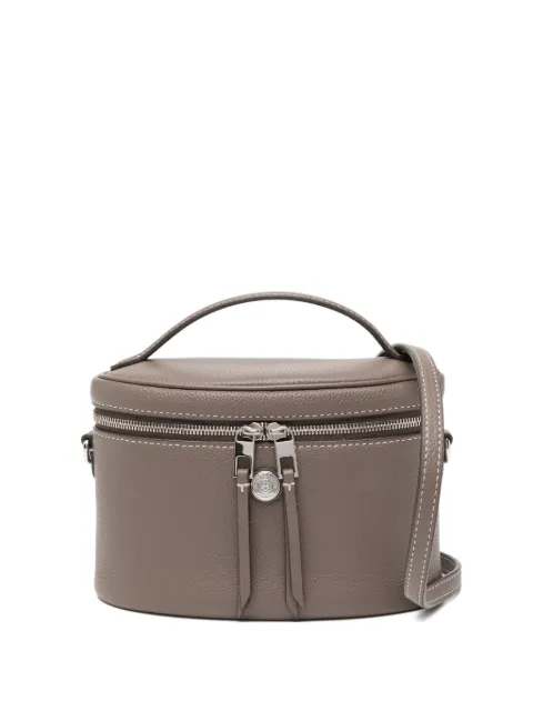 Tory Burch soft pebbled vanity case Brown 174959