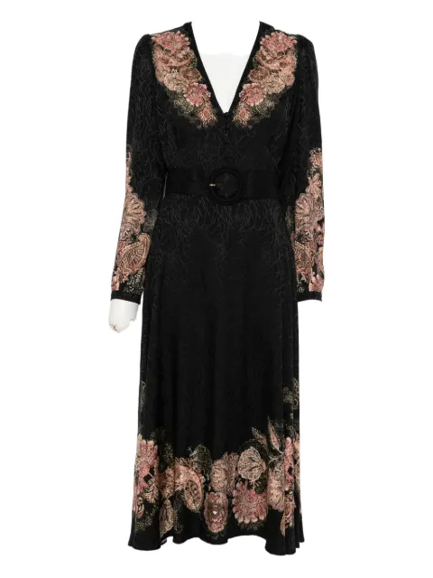 TWINSET floral-print dress Black 252TP2043