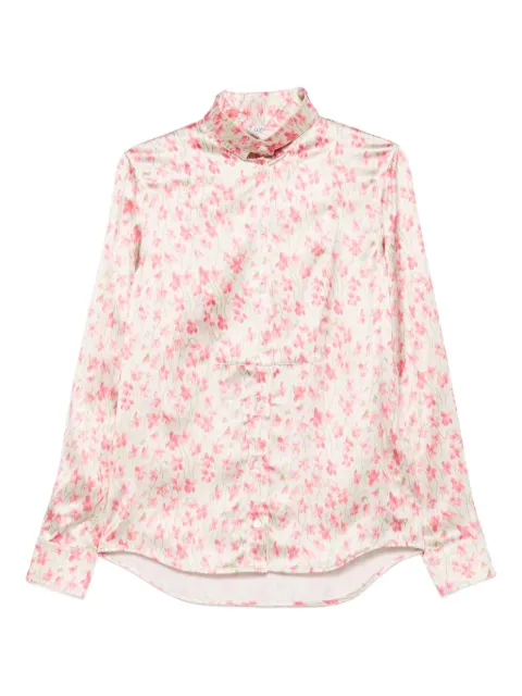 LOEWE floral-print shirt White S359Y05XEE