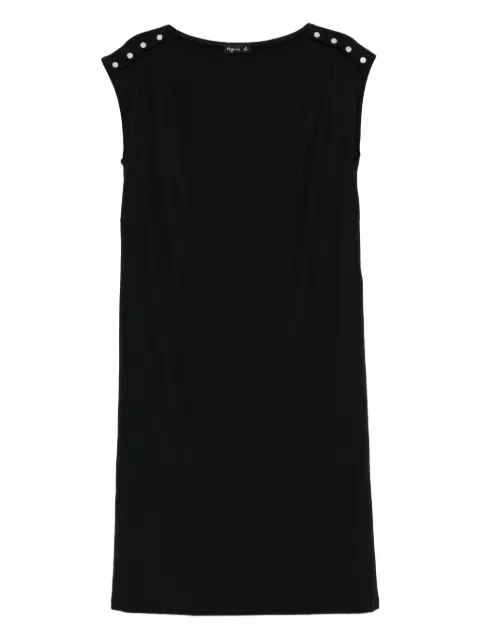 agnès b. sleeveless dress Black QG69JX74