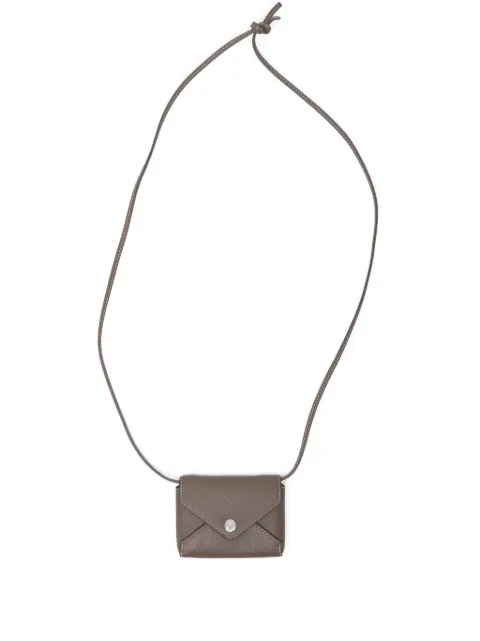 Tory Burch lanyard cardholder Brown 175554