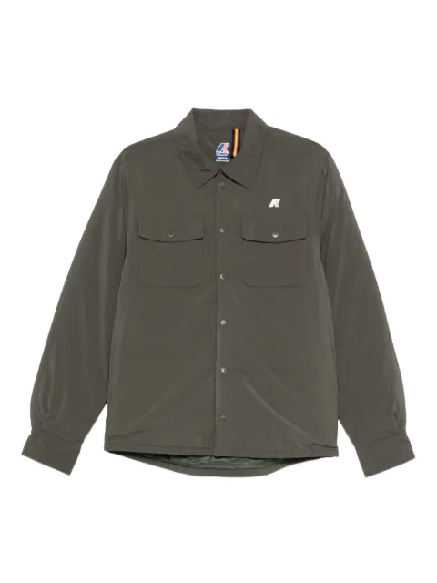 K-Way flap-pocket shirt Green K2136JW