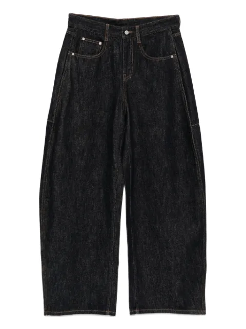 JNBY cuffed cotton jeans Blue 5P0E14980