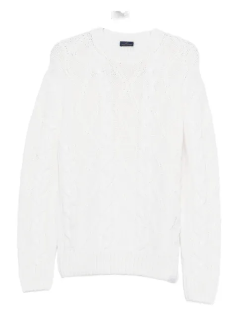 Paul & Shark merino wool sweater White 15311085