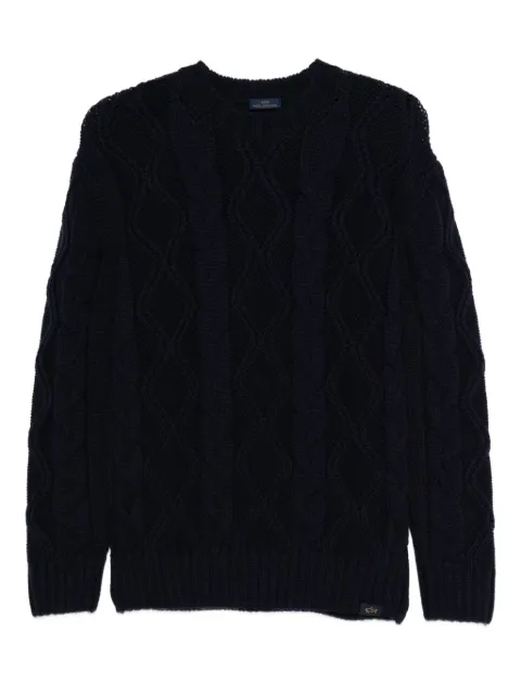 Paul & Shark merino wool sweater Black 15311085