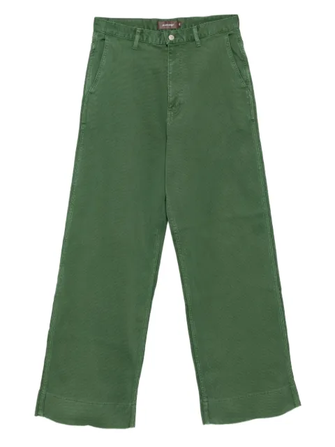 MASU Pique trousers Green B25K6PT001